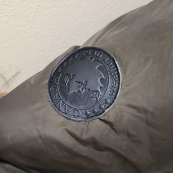 Canada WeatherGear Super Triple Goose Puffer Jacket Women S Green Coat Parka Fur - Picture 11 of 17